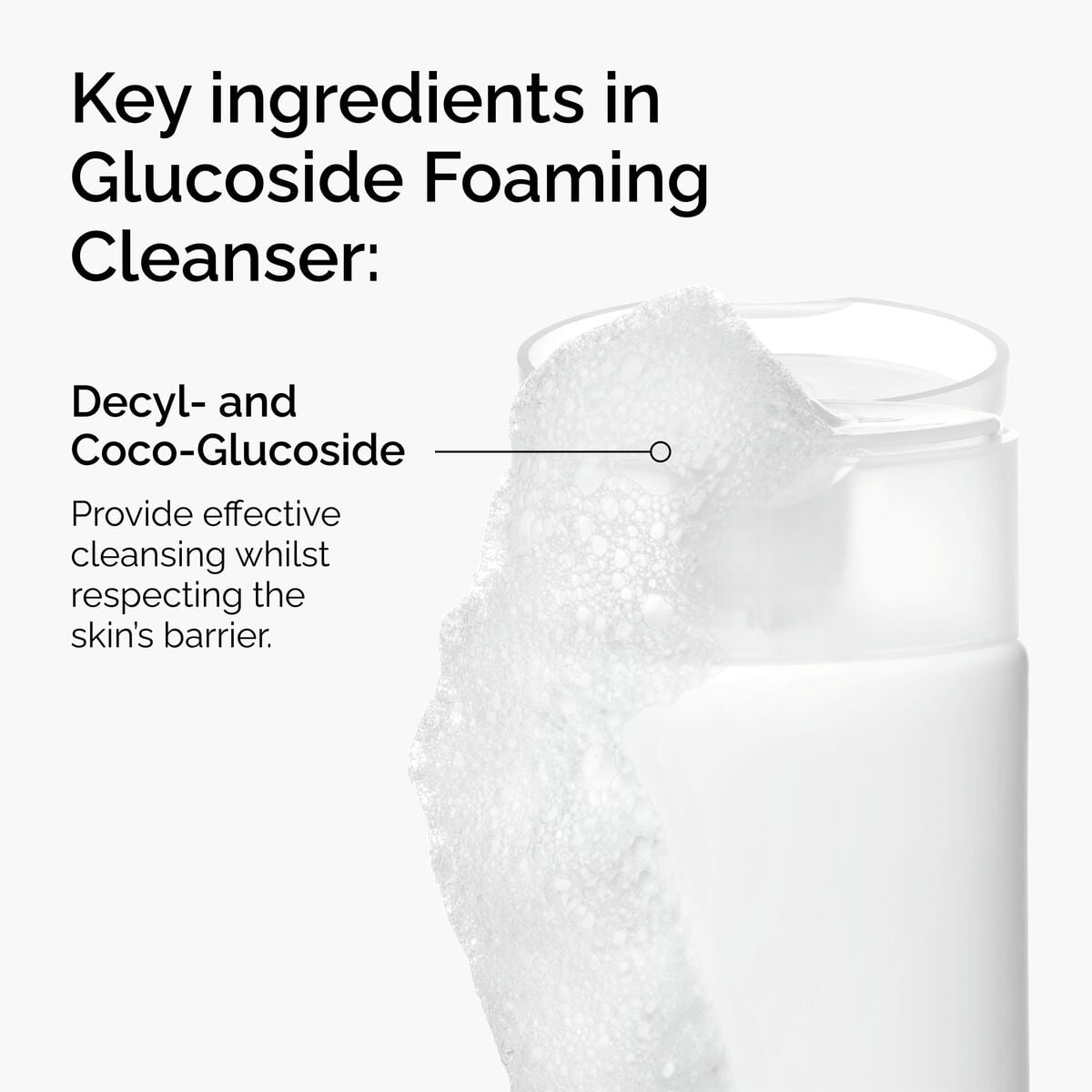 Glucoside Foaming Cleanser Gentle Cleansing Care V2