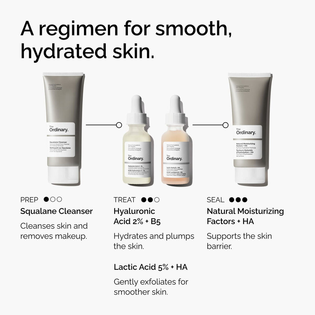 Lactic Acid + HA Daily Treatment Ritual M3