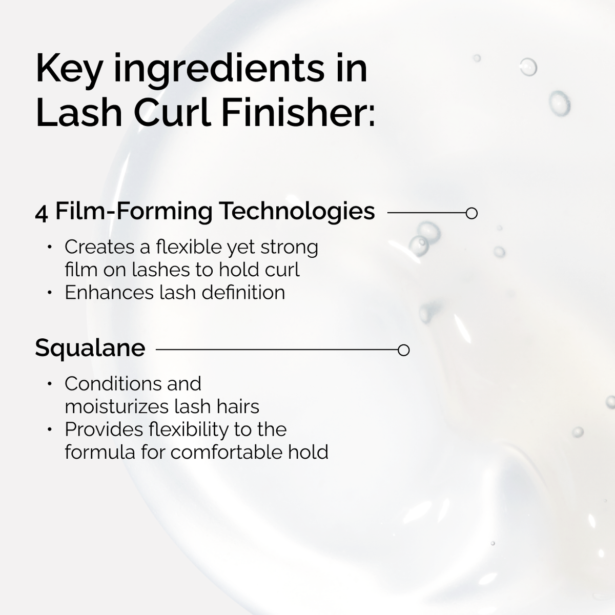 Lash Curl Finisher Hair Scalp Care Y7