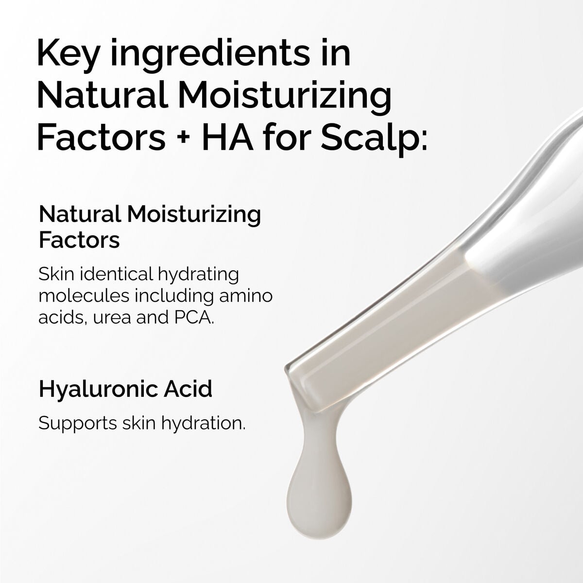 Natural Moisturizing Factors + HA for Scalp Targeted Serum Care X9