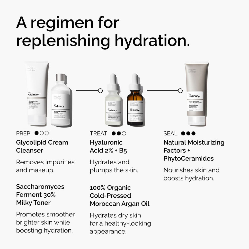Organic Cold-Pressed Moroccan Argan Oil Daily Treatment Ritual U5