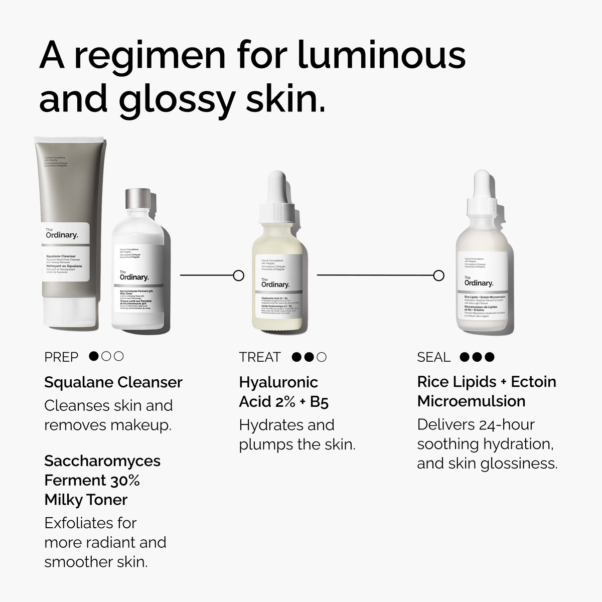 Rice Lipids + Ectoin Microemulsion Curated Care Set C6