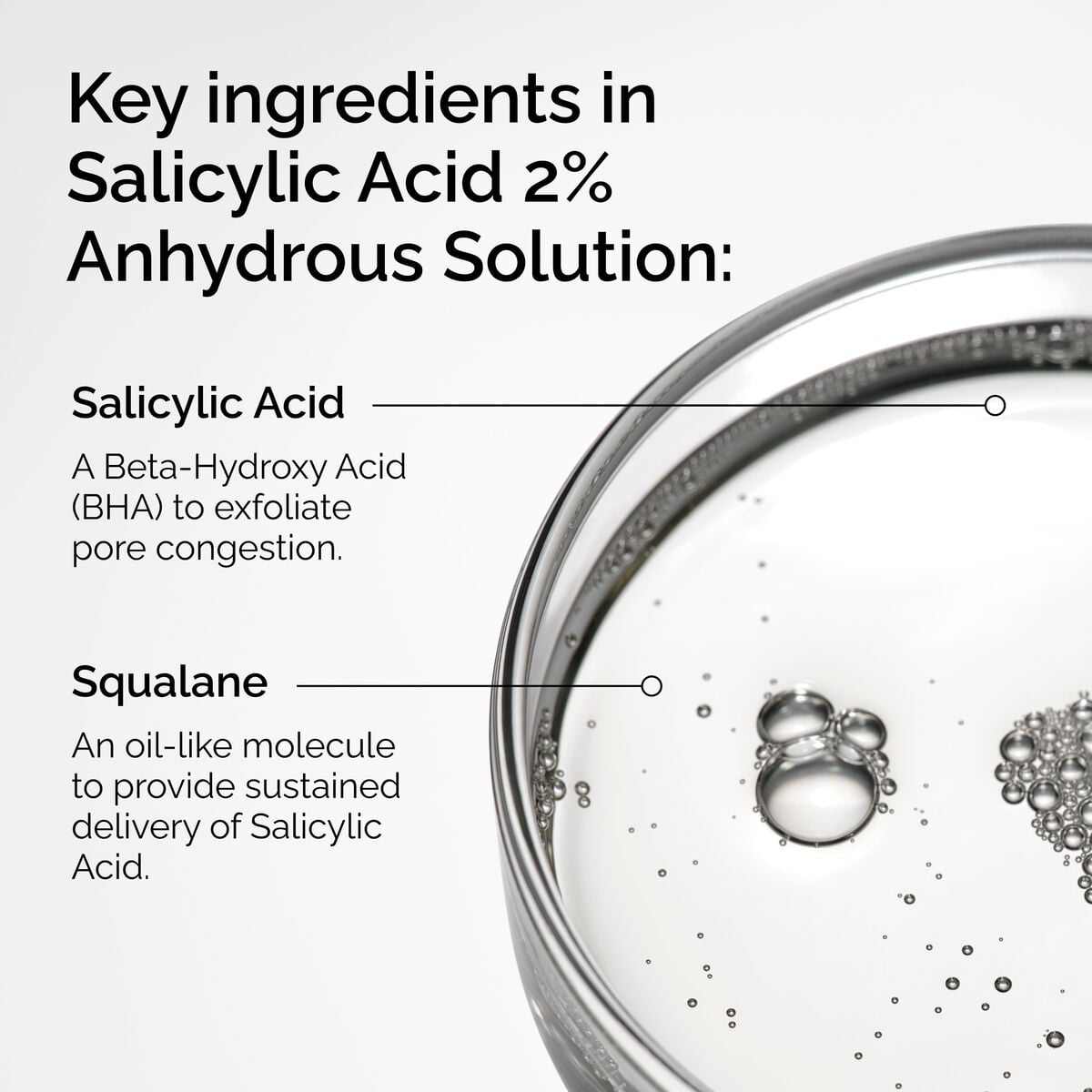 Salicylic Acid Anhydrous Solution Targeted Serum Care O3
