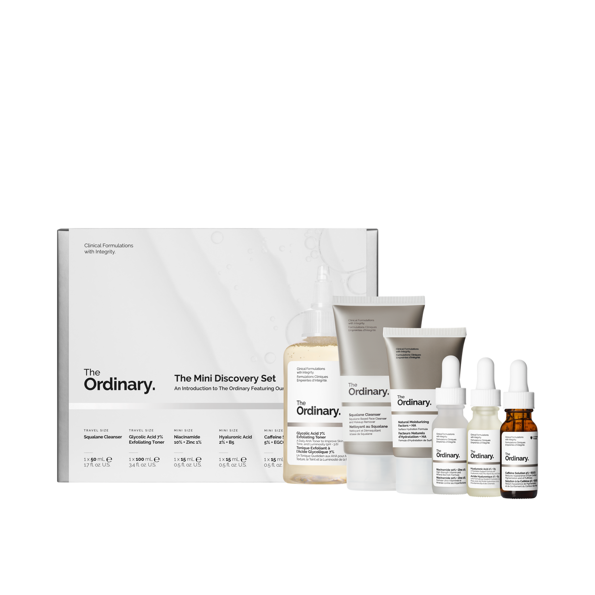 The Mini Discovery Set Curated Care Set Q4